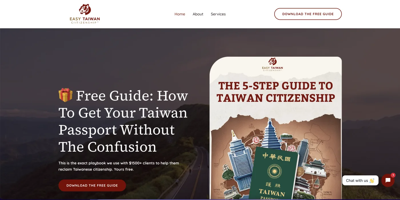 Easy Taiwan Citizenship screenshot